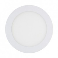 Placa LED Circular Slim 9W Blanco 
